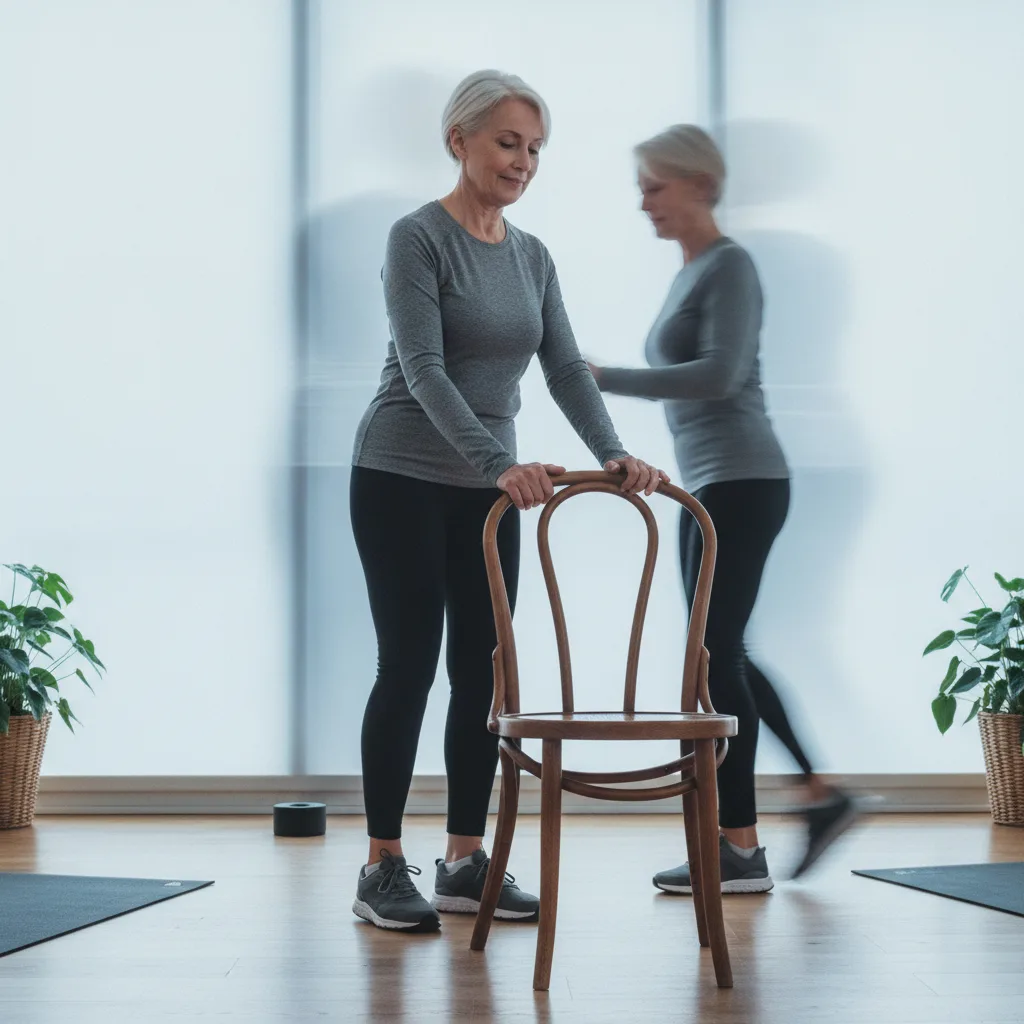 exercices proprioception senior domicile