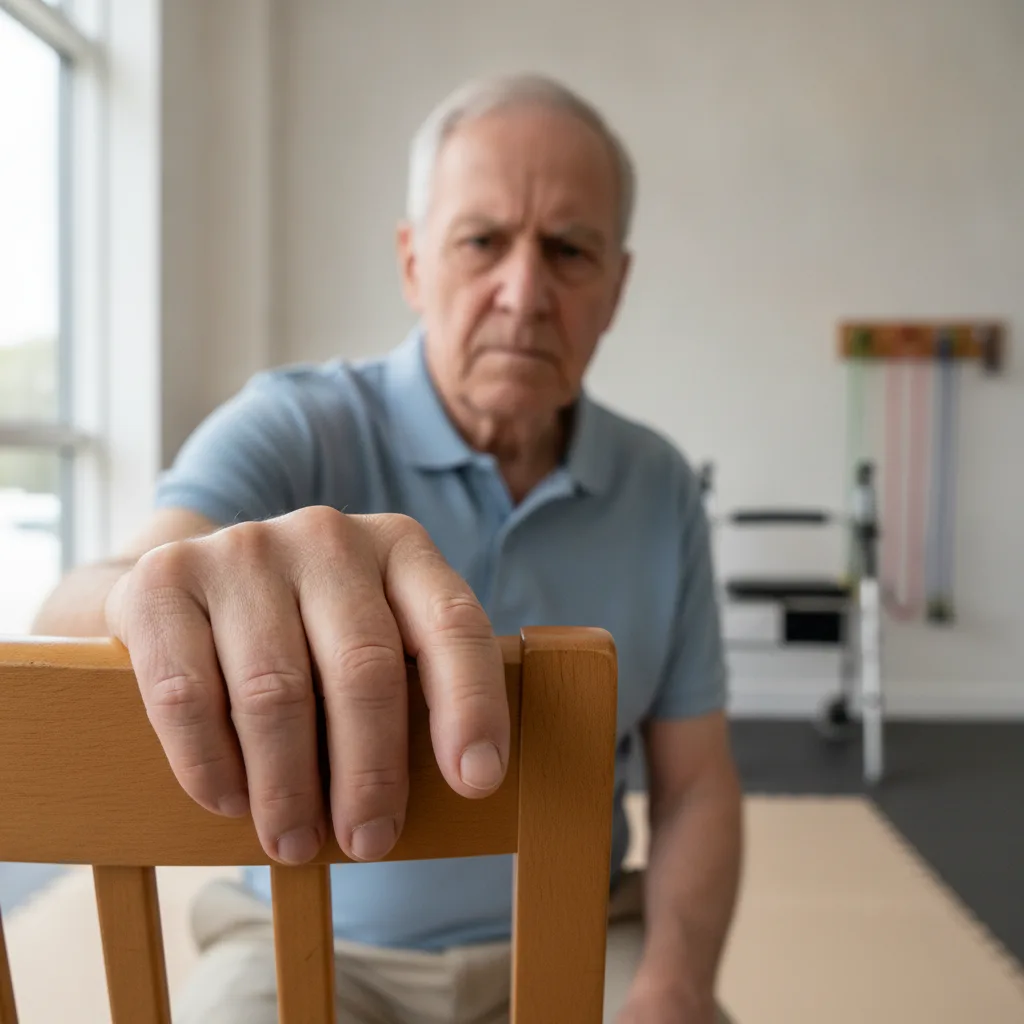 exercices prévention chutes avec chaise