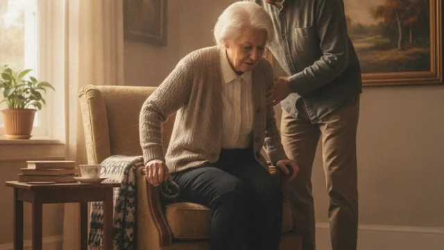 Difficulté à se lever d'une chaise chez la personne âgée - difficulte lever chaise personne agee
