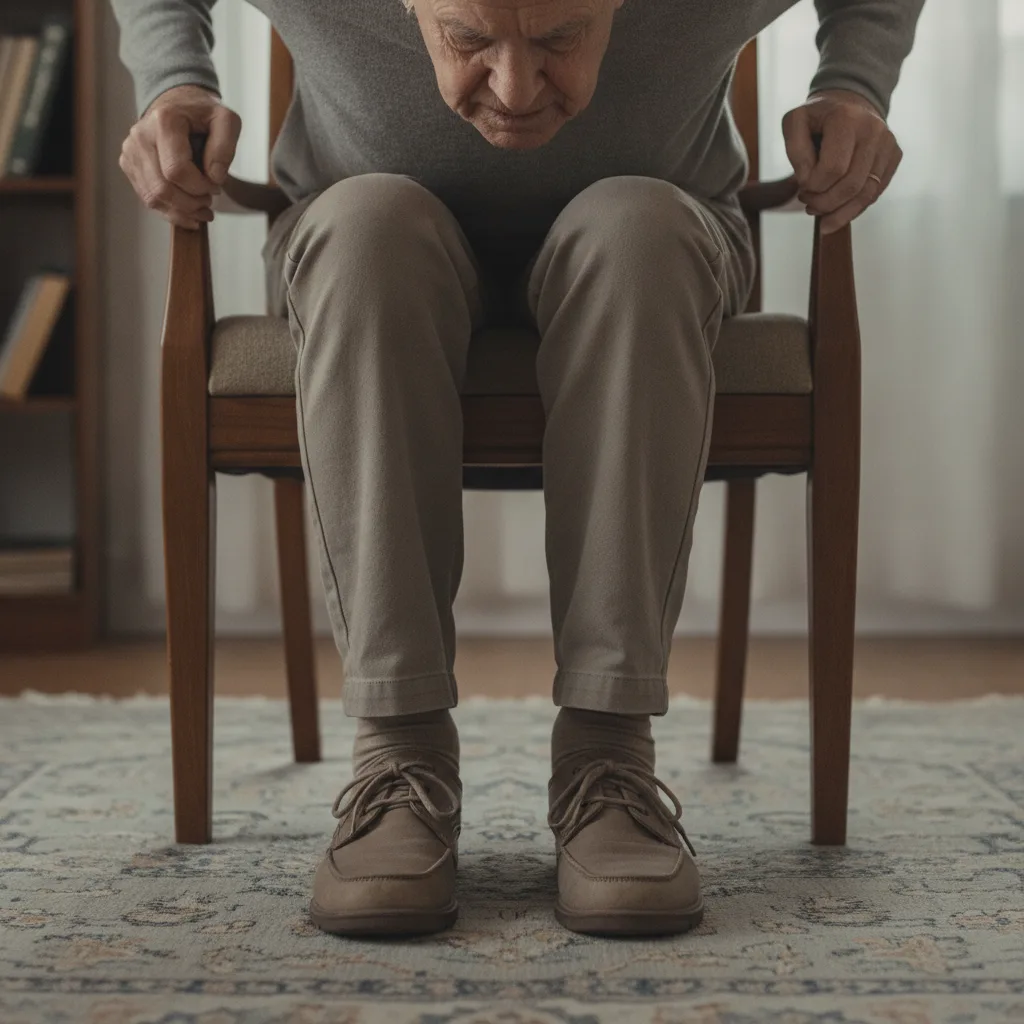 difficulté se lever chaise personne âgée