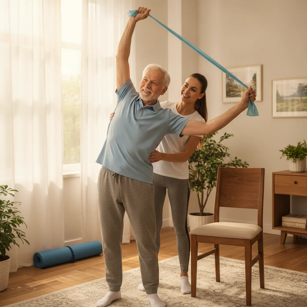 Déroulement d'une séance d'APA à domicile pour senior - deroulement seance apa domicile senior